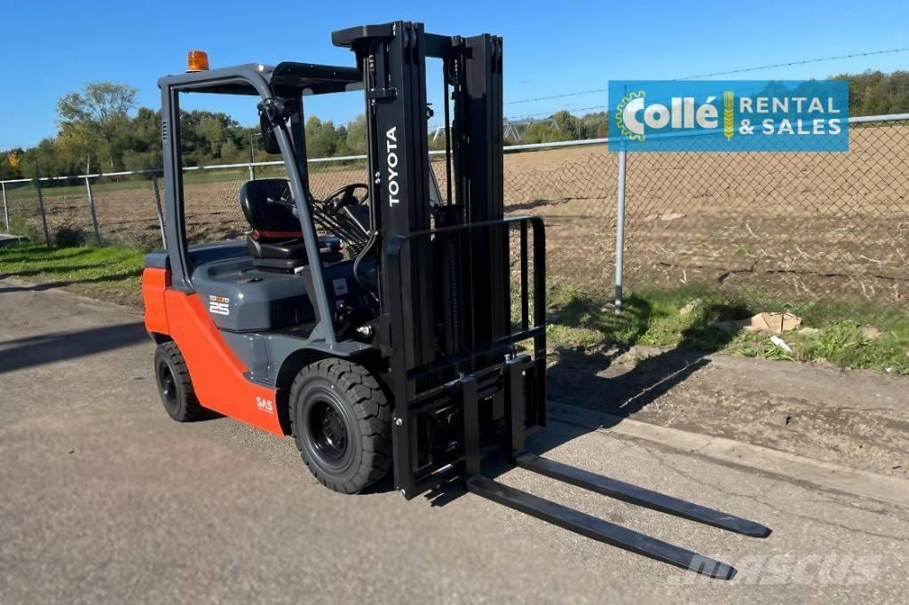 Toyota 8 FDF 25 | 2022 Diesel Trucker