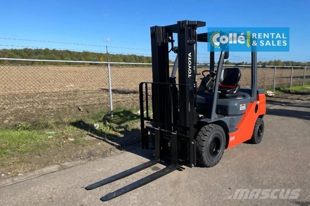 Toyota 8 FDF 25 | 2022 Diesel Trucker