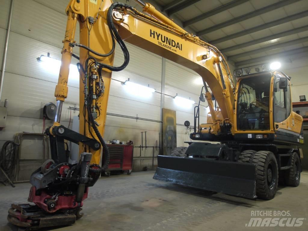 Hyundai R 160 W-9A Hjulgravere