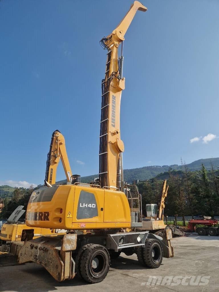 Liebherr LH40M Gravemaskiner for avfallshåndtering