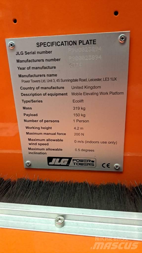JLG Ecolift (NEW 2024) Andre personløftere og plattformer