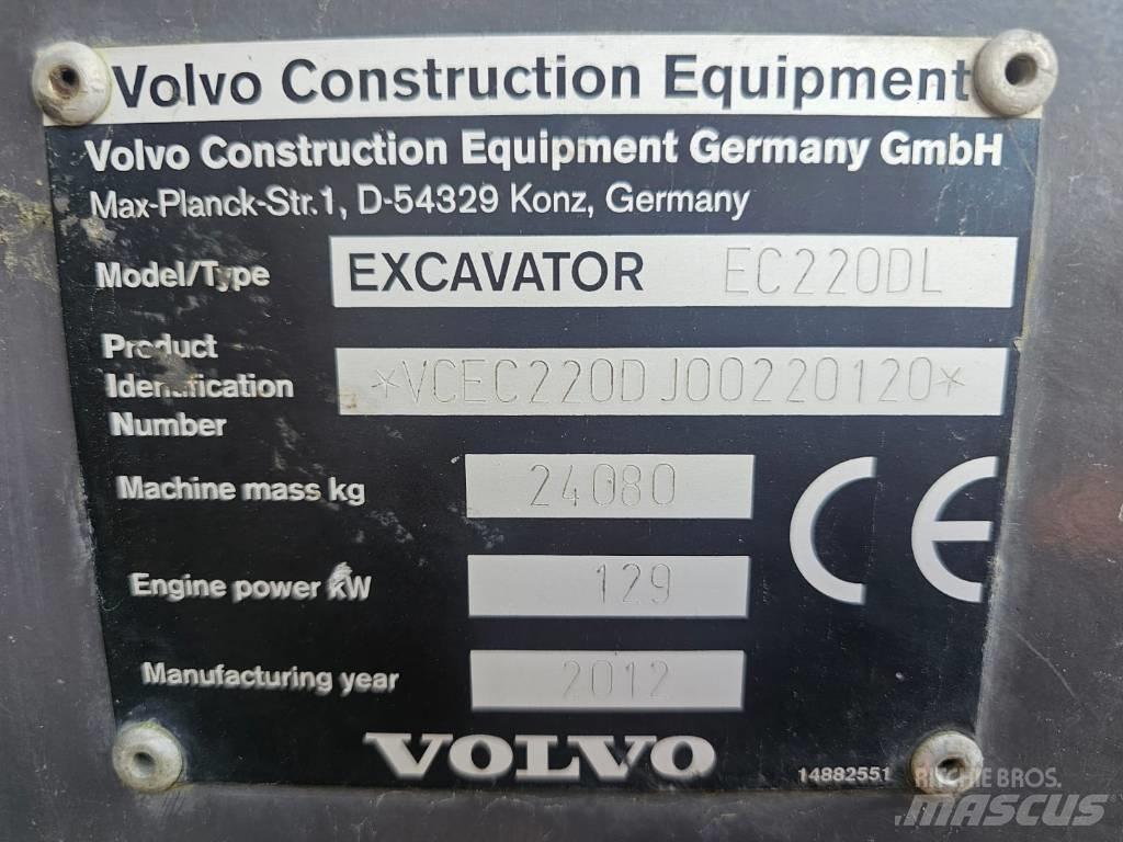 Volvo EC 220 DL Beltegraver