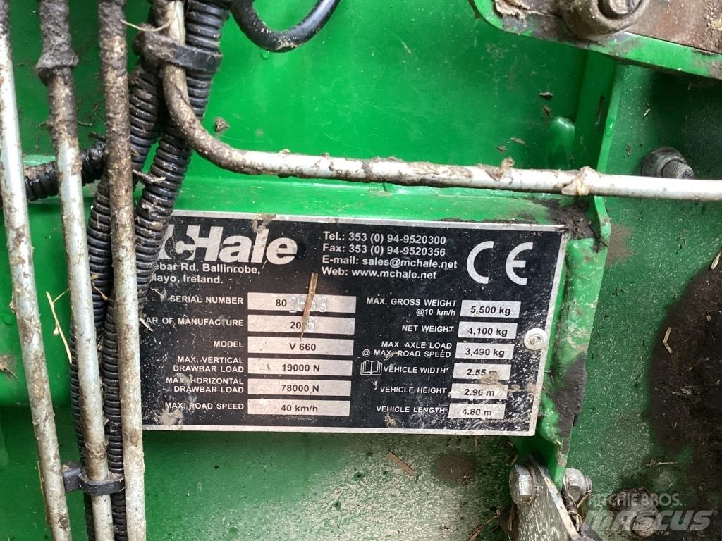 McHale V 660 Rundballepresser