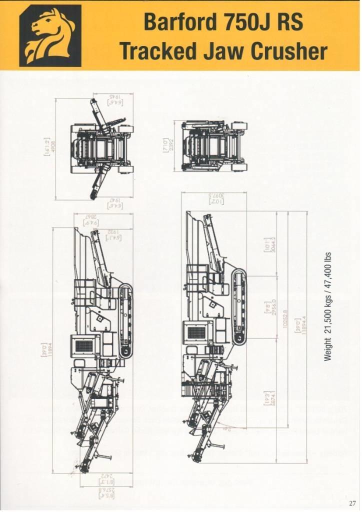 Barford 750J -RS Sikteverk