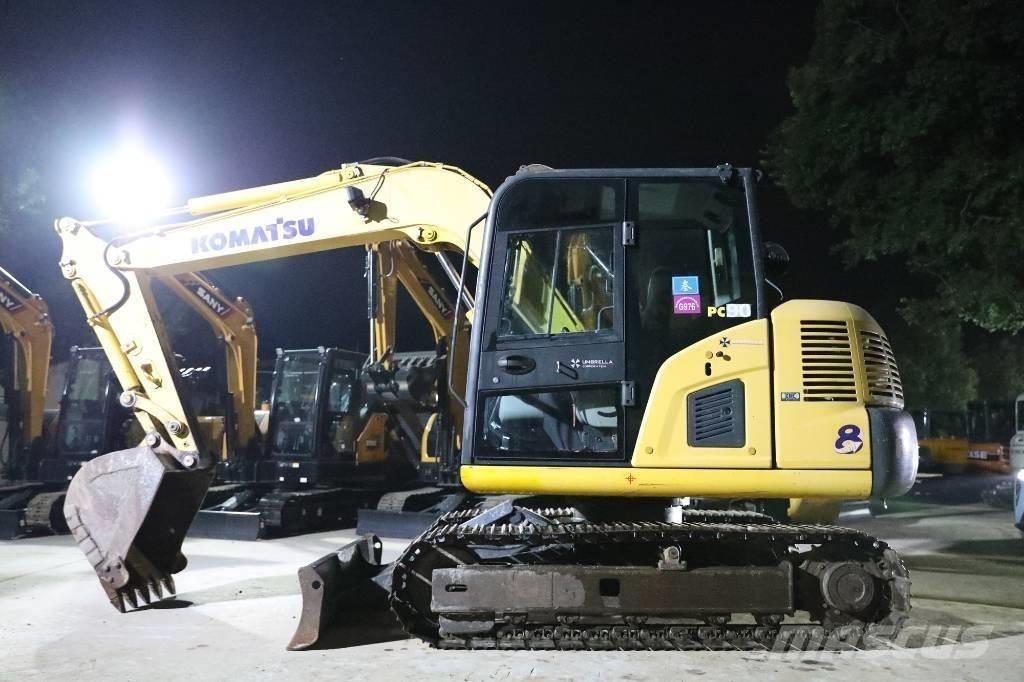 Komatsu PC 60-8 Minigravere <7t