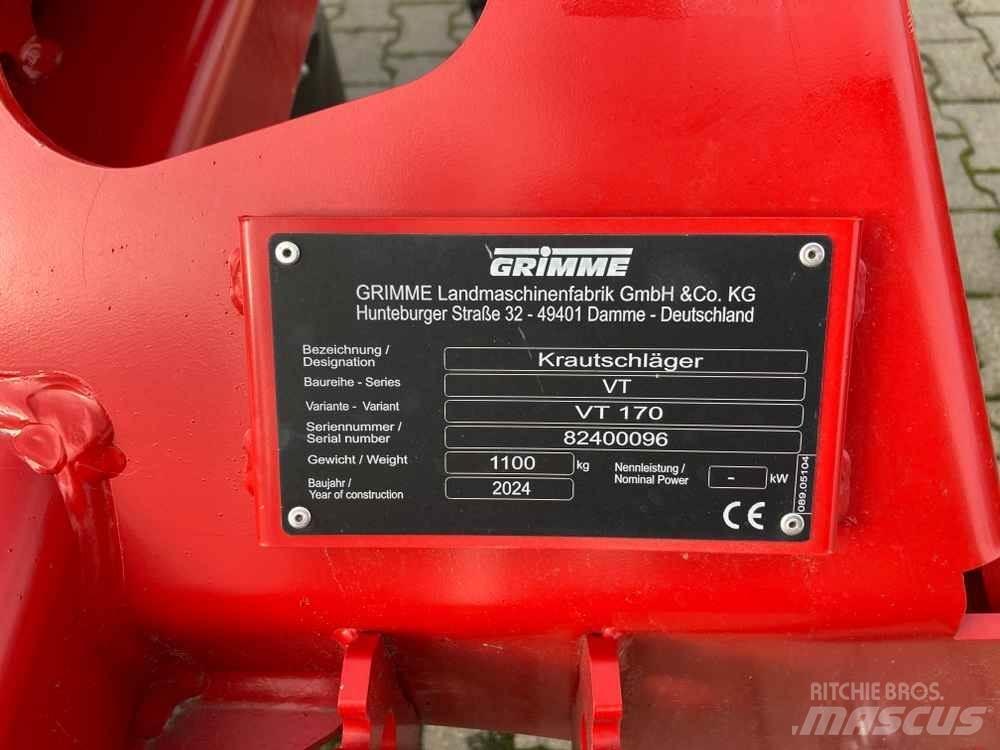 Grimme VT 170 Landbruk - Annet