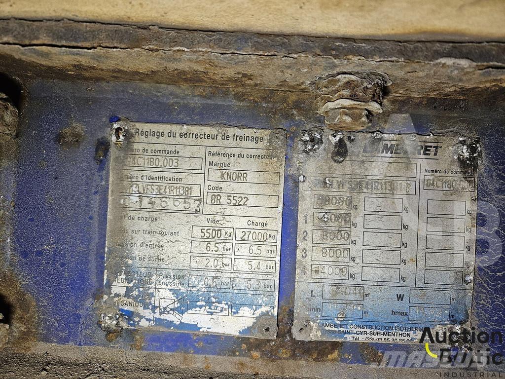 Lamberet YS-2P5 Gardintrailer