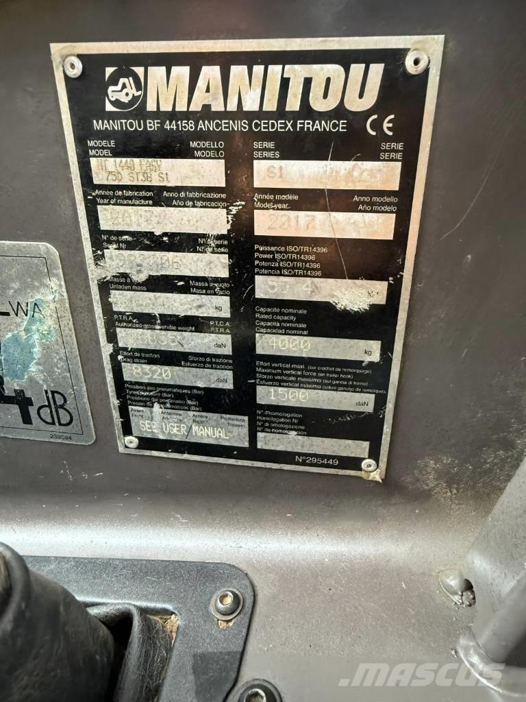 Manitou MT 1440 Teleskoplastere