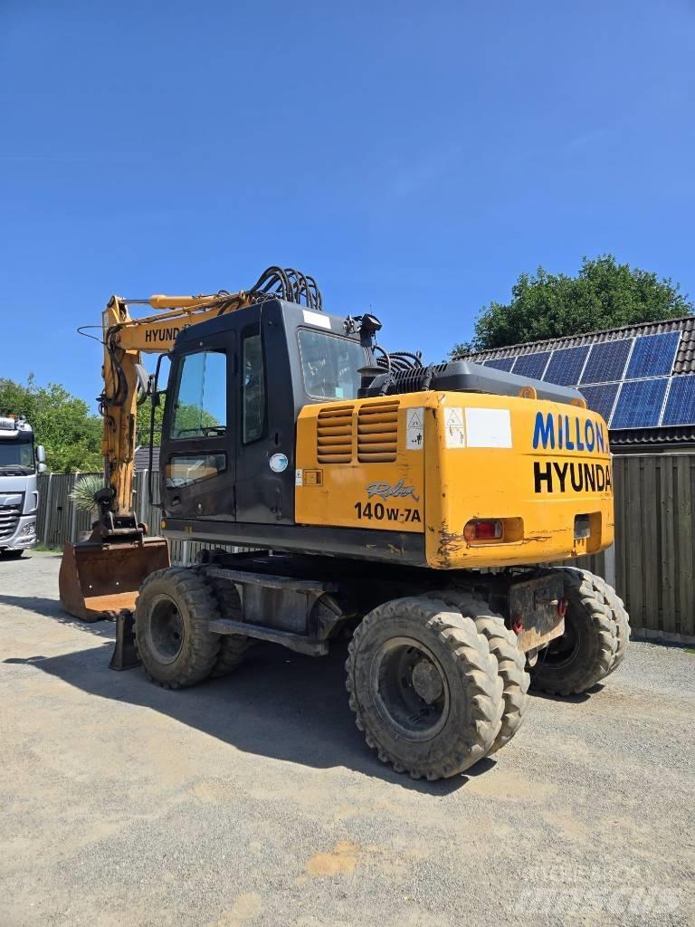 Hyundai Robex 140 W Hjulgravere