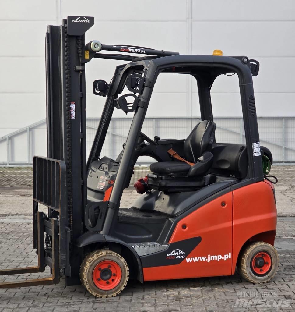 Linde H 16 T - 01 Propan trucker