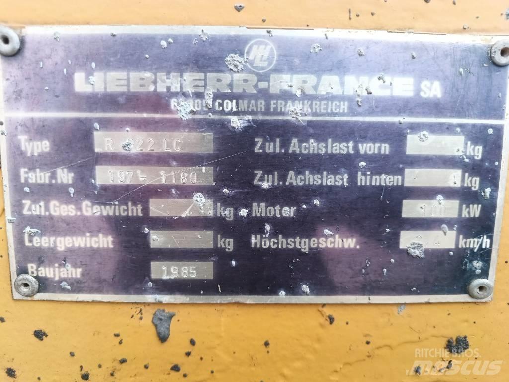 Liebherr R 922 L Beltegraver
