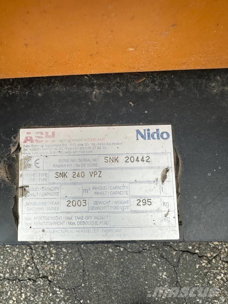 Nido SNK 240 VPZ Snøploger- og skjær