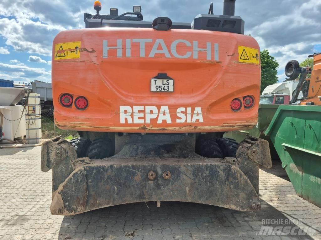 Hitachi ZX 170 W-6 Hjulgravere