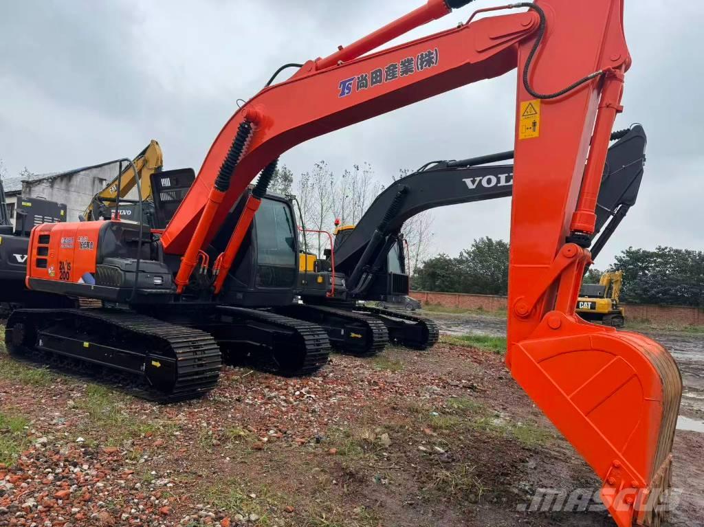 Hitachi ZX 200 Beltegraver