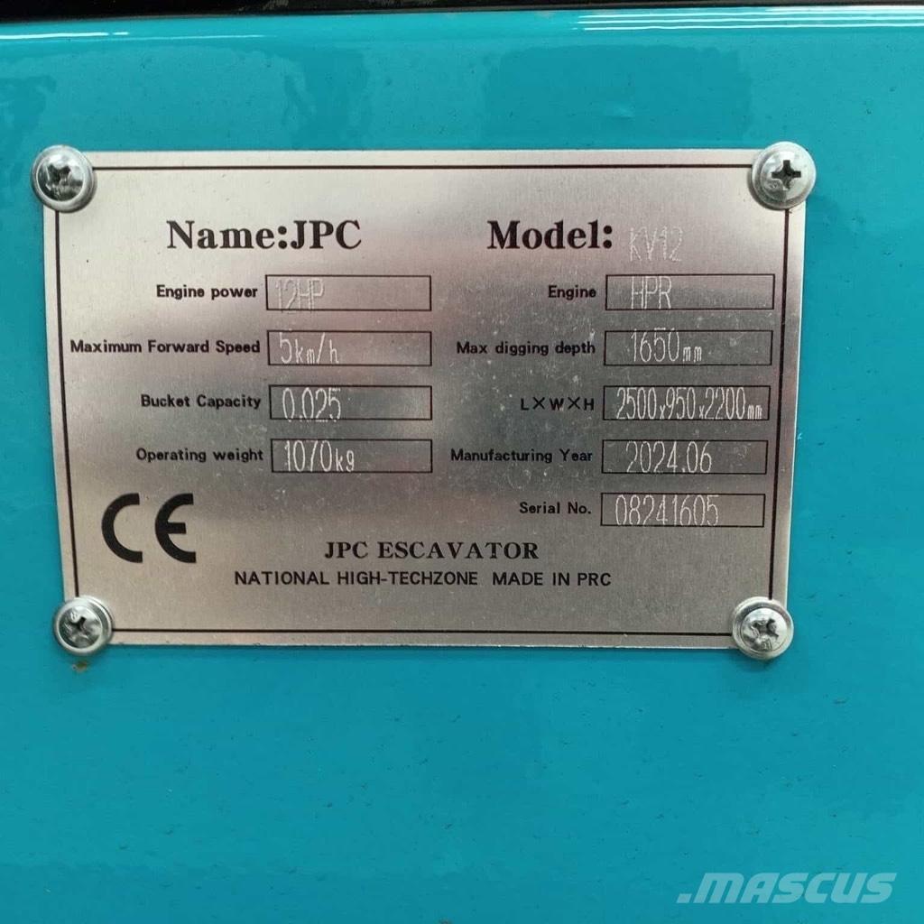 JPC KV 12 Minigravere <7t