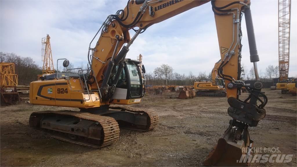 Liebherr R924LC Beltegraver