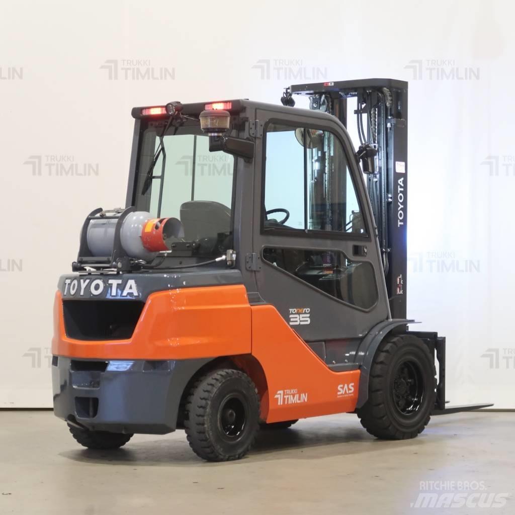 Toyota 02-8FGJF35 Propan trucker