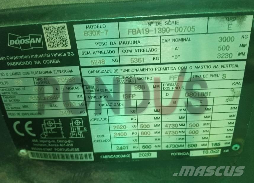 Doosan B22 Elektriske trucker