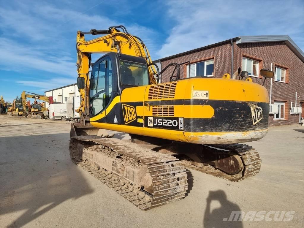 JCB JS 220 LC Beltegraver