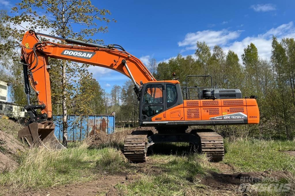 Doosan DX 420 LC Beltegraver