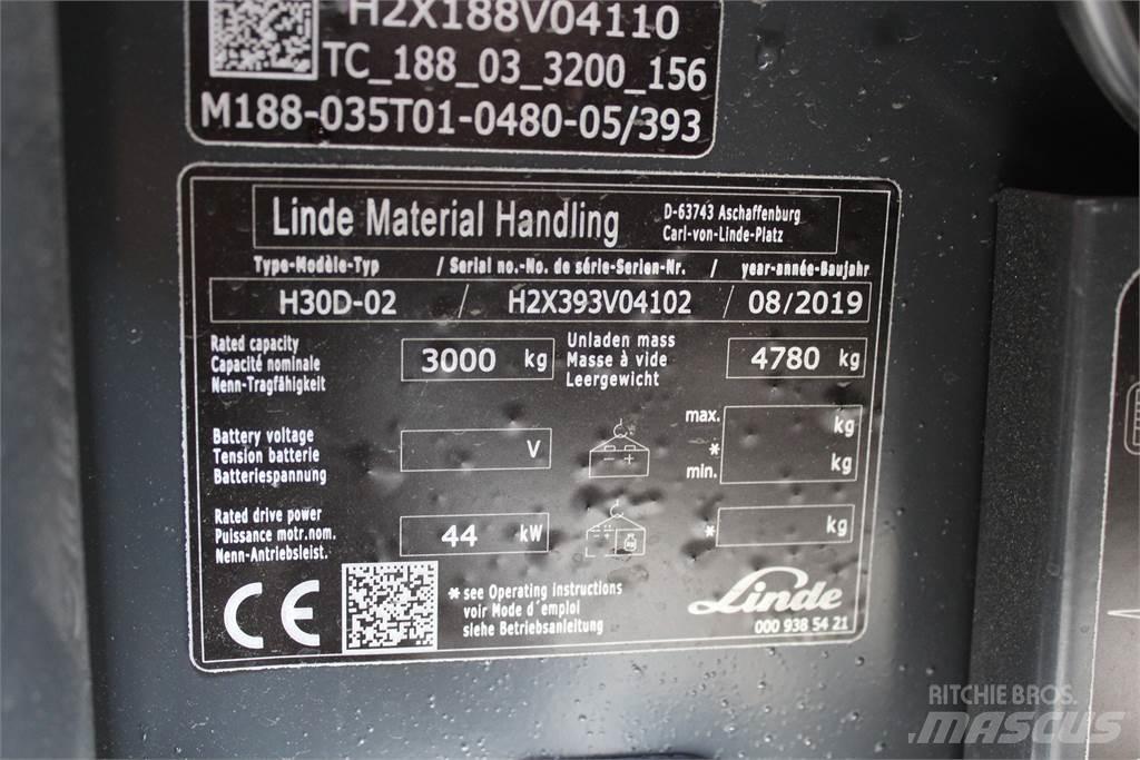 Linde H30D Diesel Trucker