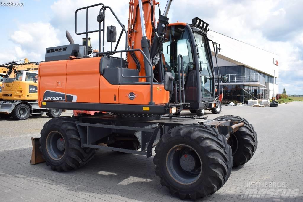 Doosan DX 140 W-5 Hjulgravere