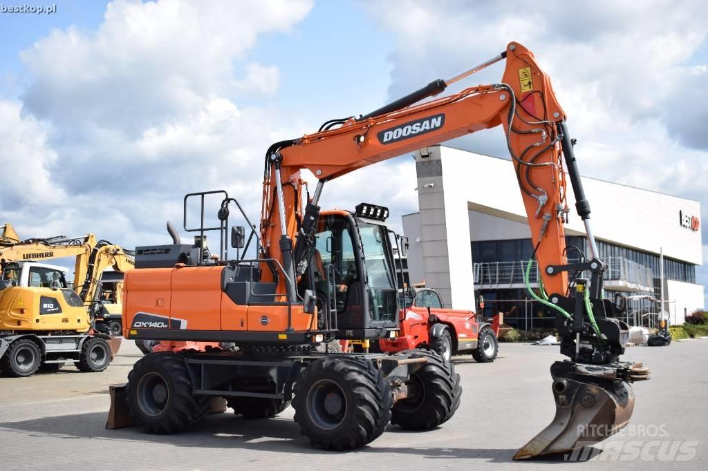 Doosan DX 140 W-5 Hjulgravere