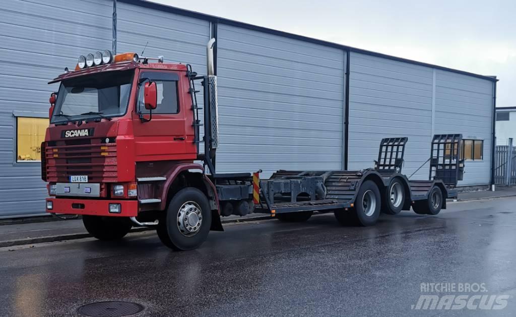 Scania 142/143 Spesialbiler for transport av skogsmaskiner