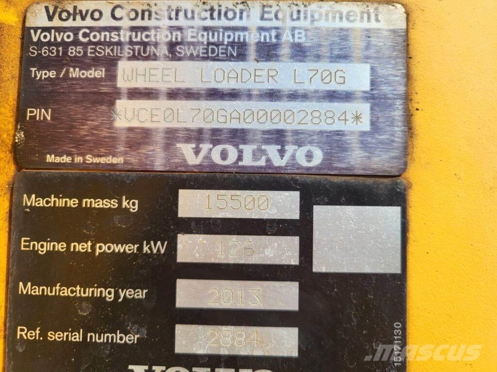 Volvo L70G Hjullastere