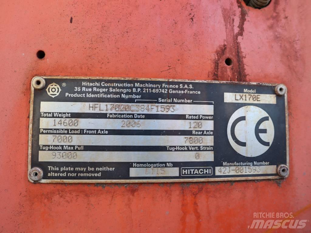 Hitachi LX 170 E Hjullastere