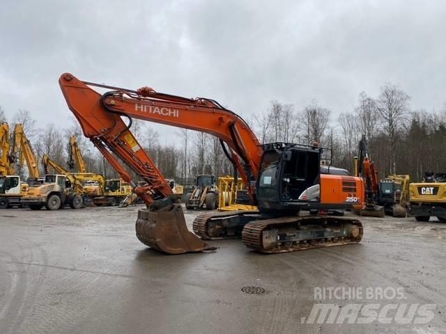 Hitachi ZX 250 LC-6 Beltegraver