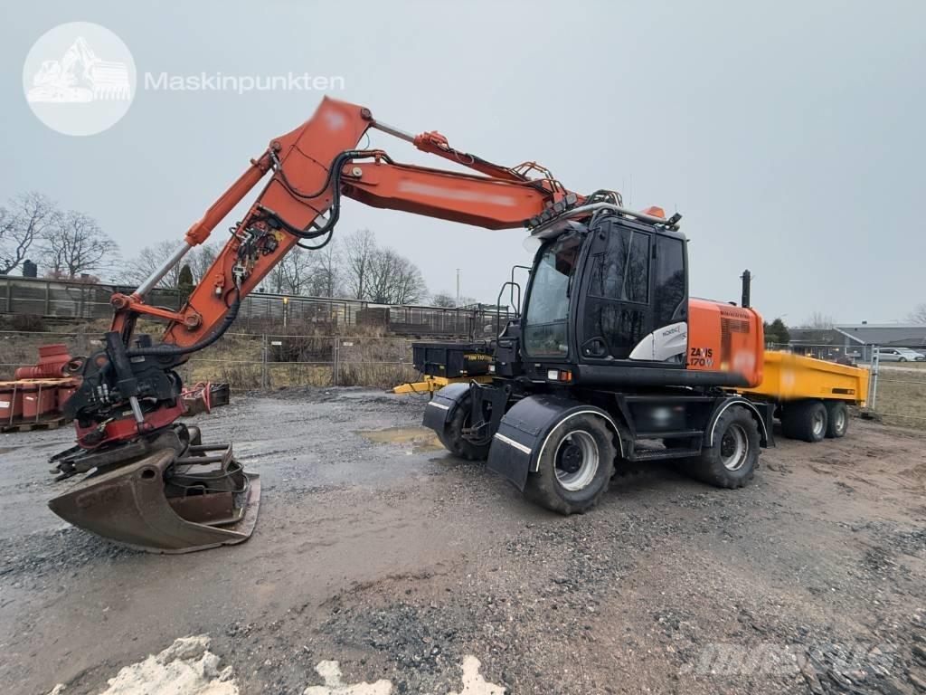 Hitachi ZX 170 W-5 B Hjulgravere
