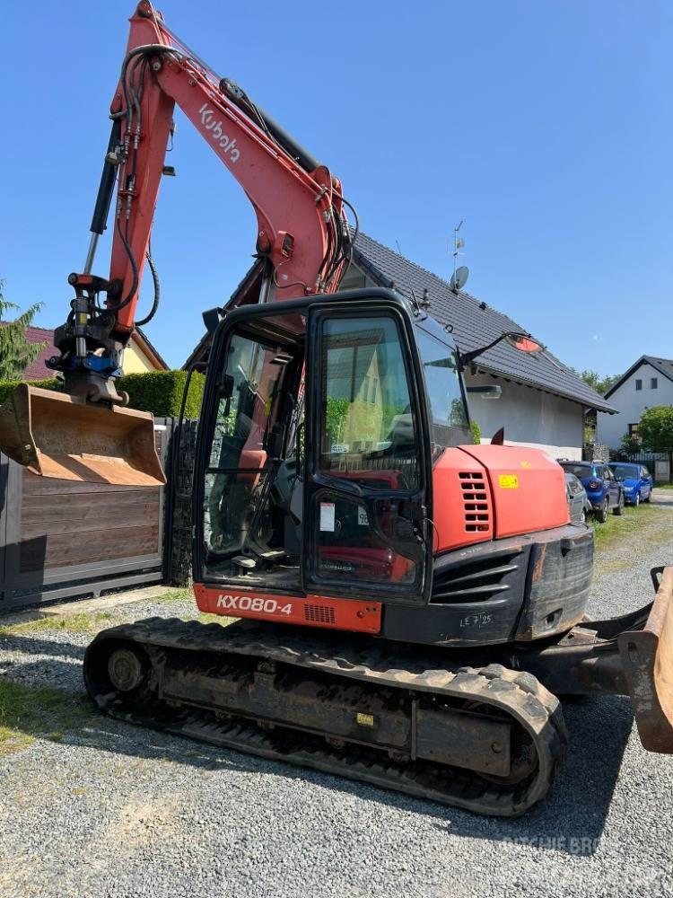 Kubota KX 080-4 Midigravere 7 - 12t