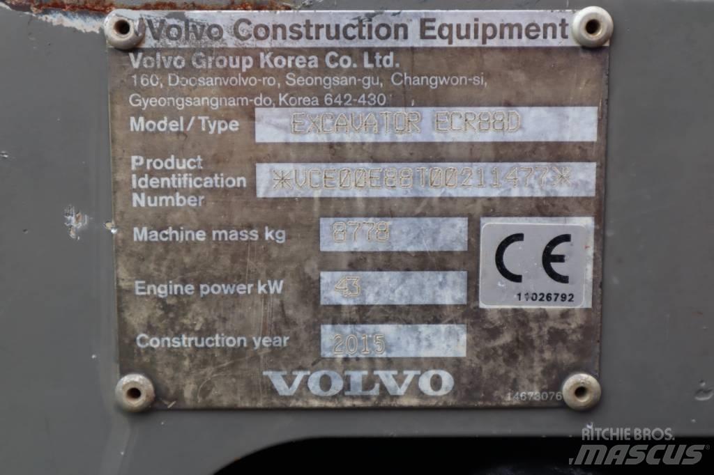 Volvo ECR88D Midigravere 7 - 12t