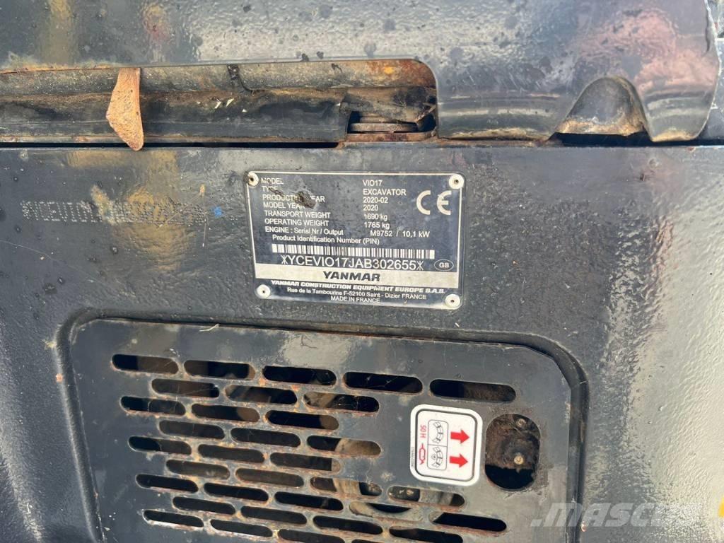 Yanmar Vio 17 Minigravere <7t