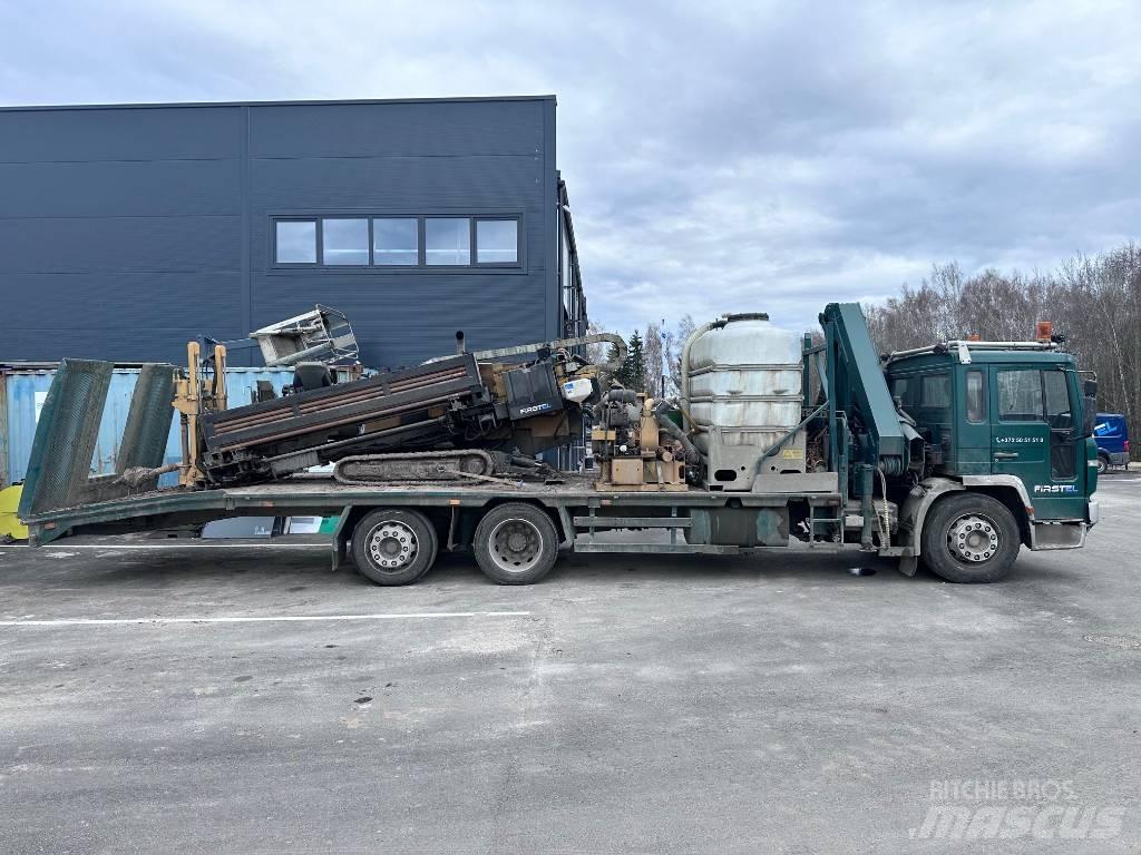 Volvo FL 6 Flatvogn med vinsj