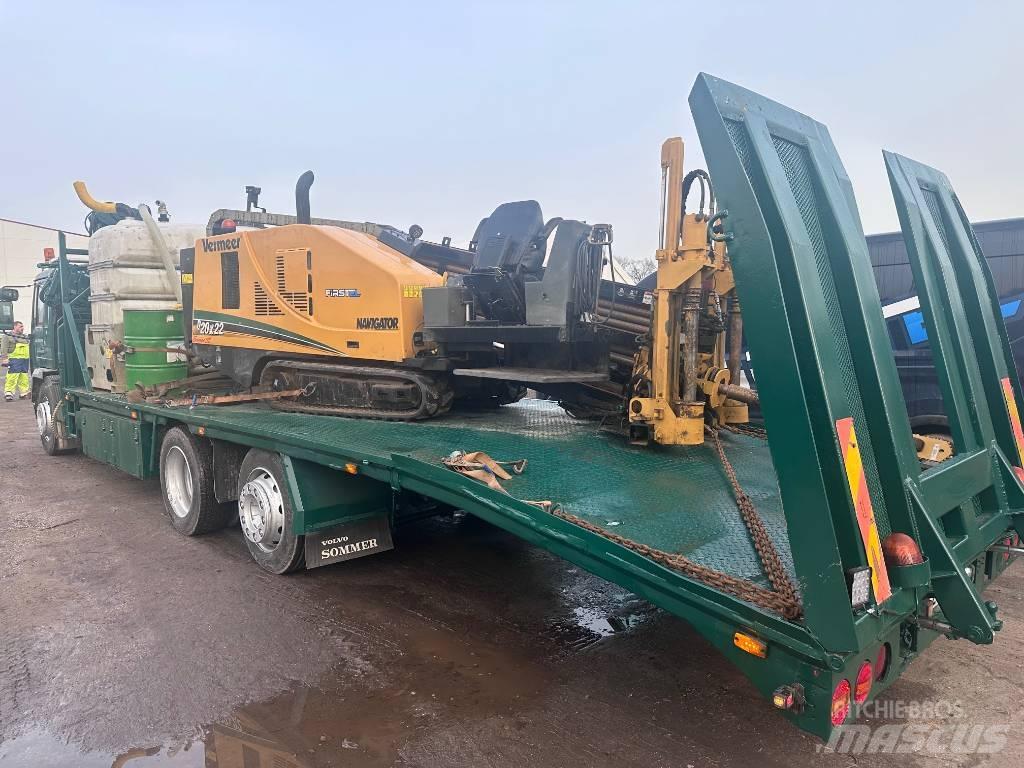 Volvo FL 6 Flatvogn med vinsj
