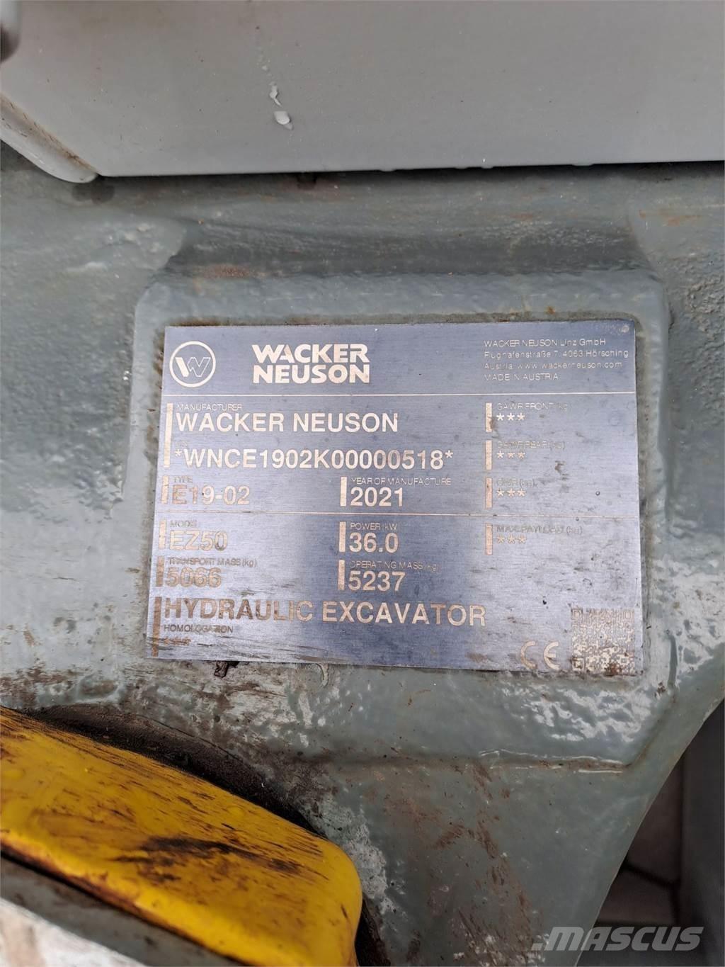 Wacker Neuson EZ50 Beltegraver