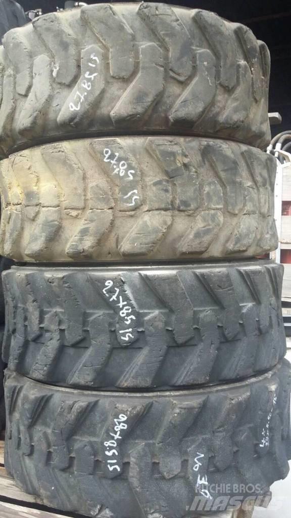 Bobcat 27χ8.5-15 Dekk, hjul og felger