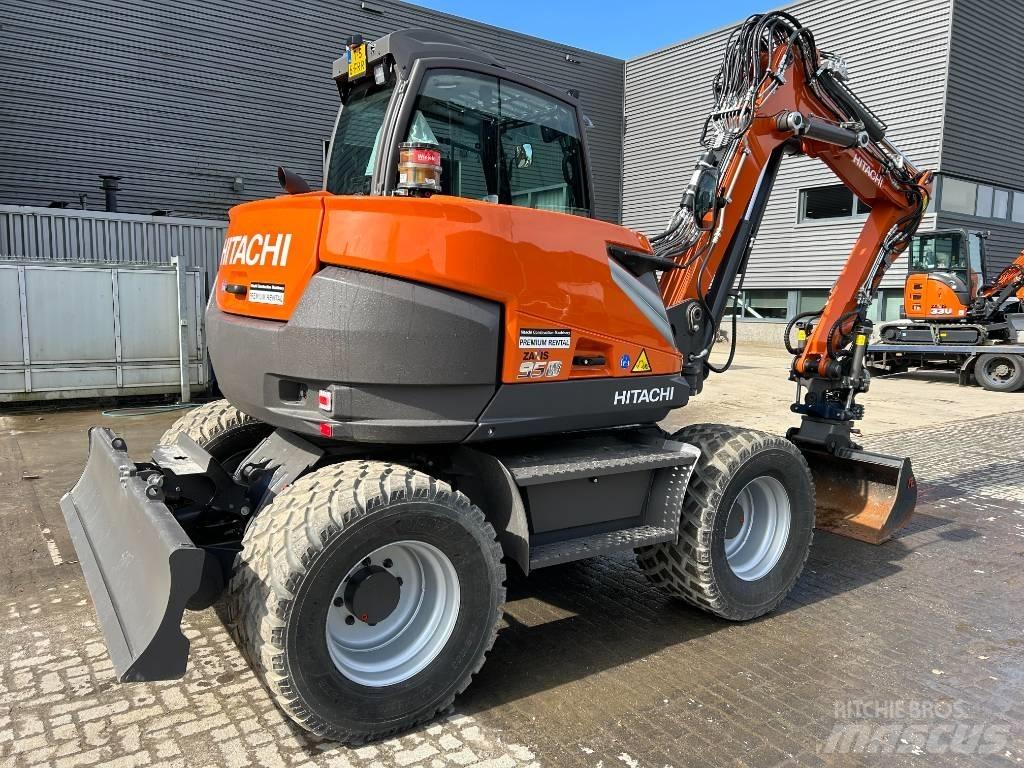 Hitachi ZX95W Hjulgravere