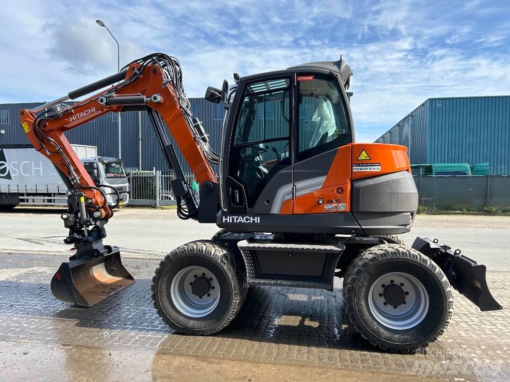 Hitachi ZX95W Hjulgravere