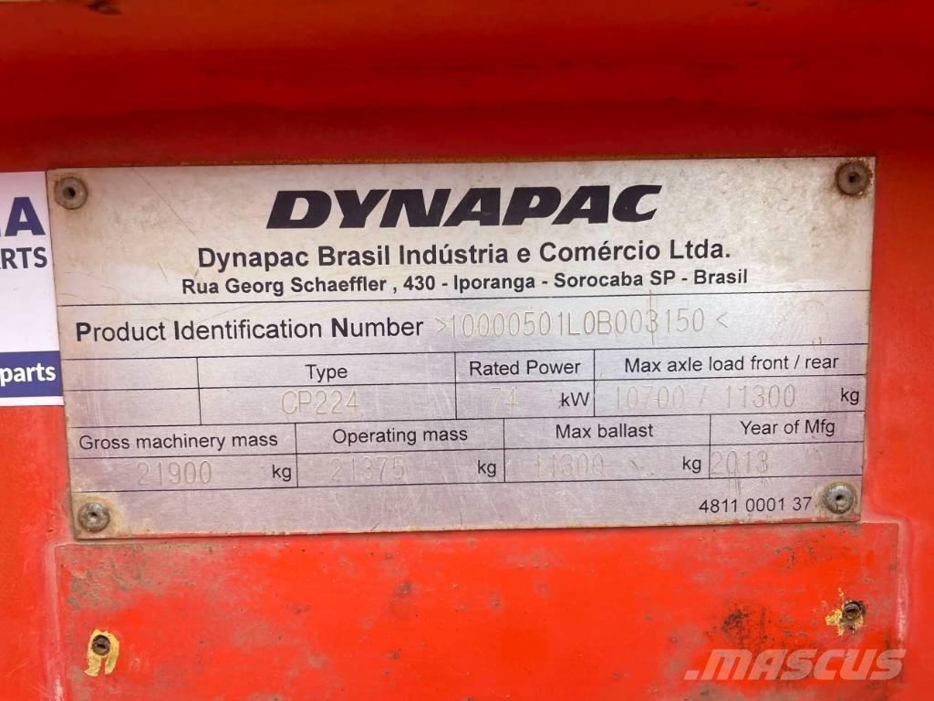 Dynapac CP224 Gummihjulsvalser