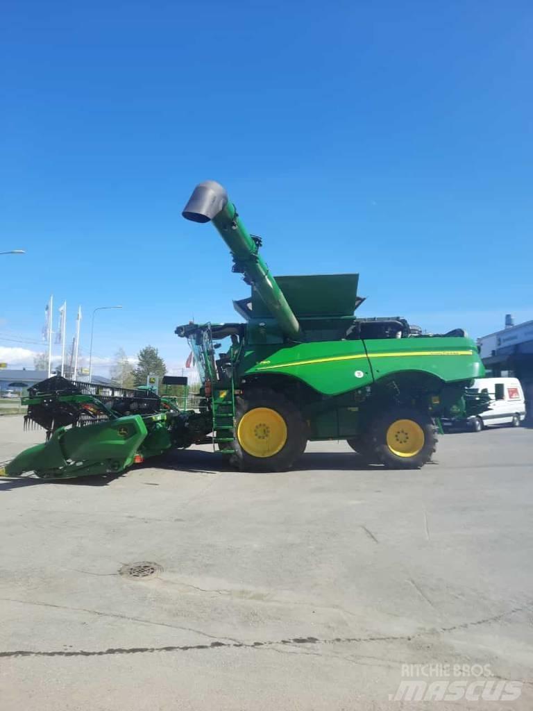 John Deere S 780 Skurtreskere