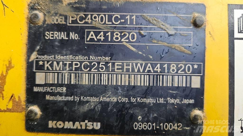 Komatsu PC 490 LC-11 Beltegraver