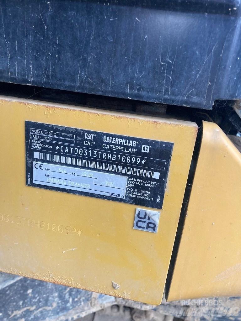 CAT 313 GC - nextgen Beltegraver