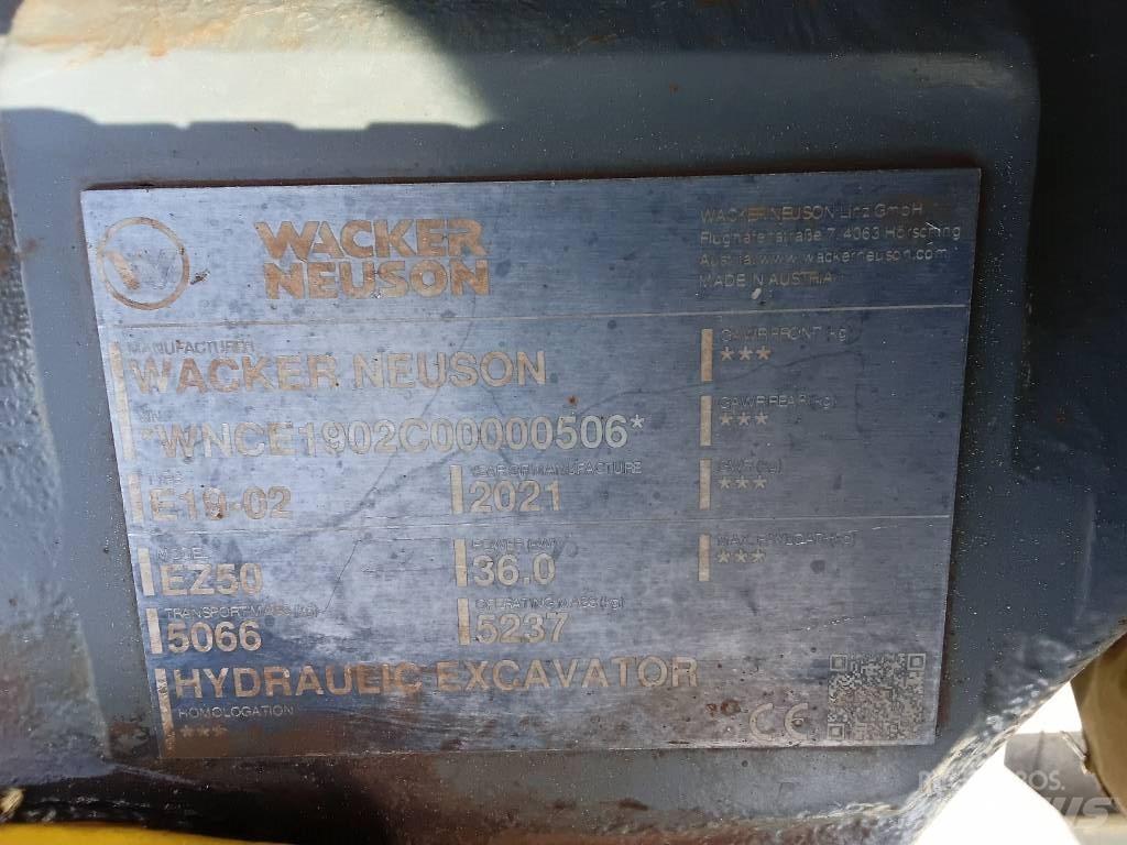 Wacker Neuson EZ50 Beltegraver