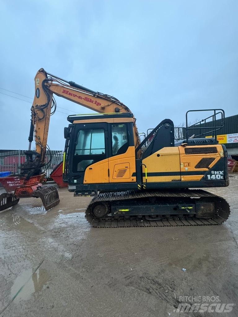 Hyundai HX140L Beltegraver