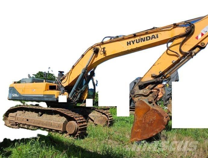 Hyundai Robex 520 LC Beltegraver