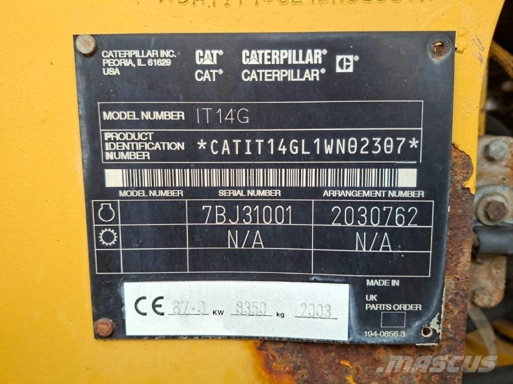 CAT IT 14 G Hjullastere