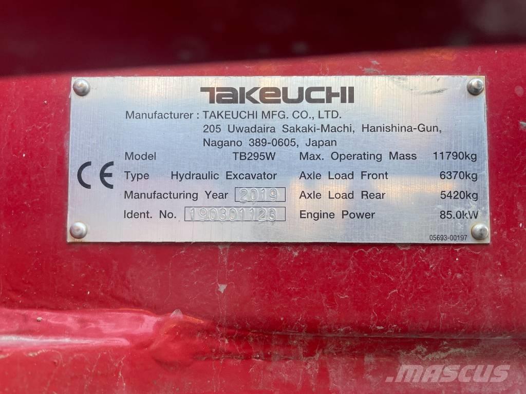 Takeuchi TB 295 W Hjulgravere